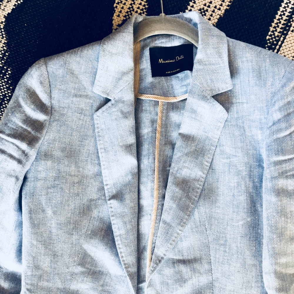 MD blazer.  Size 2.  Worn once.